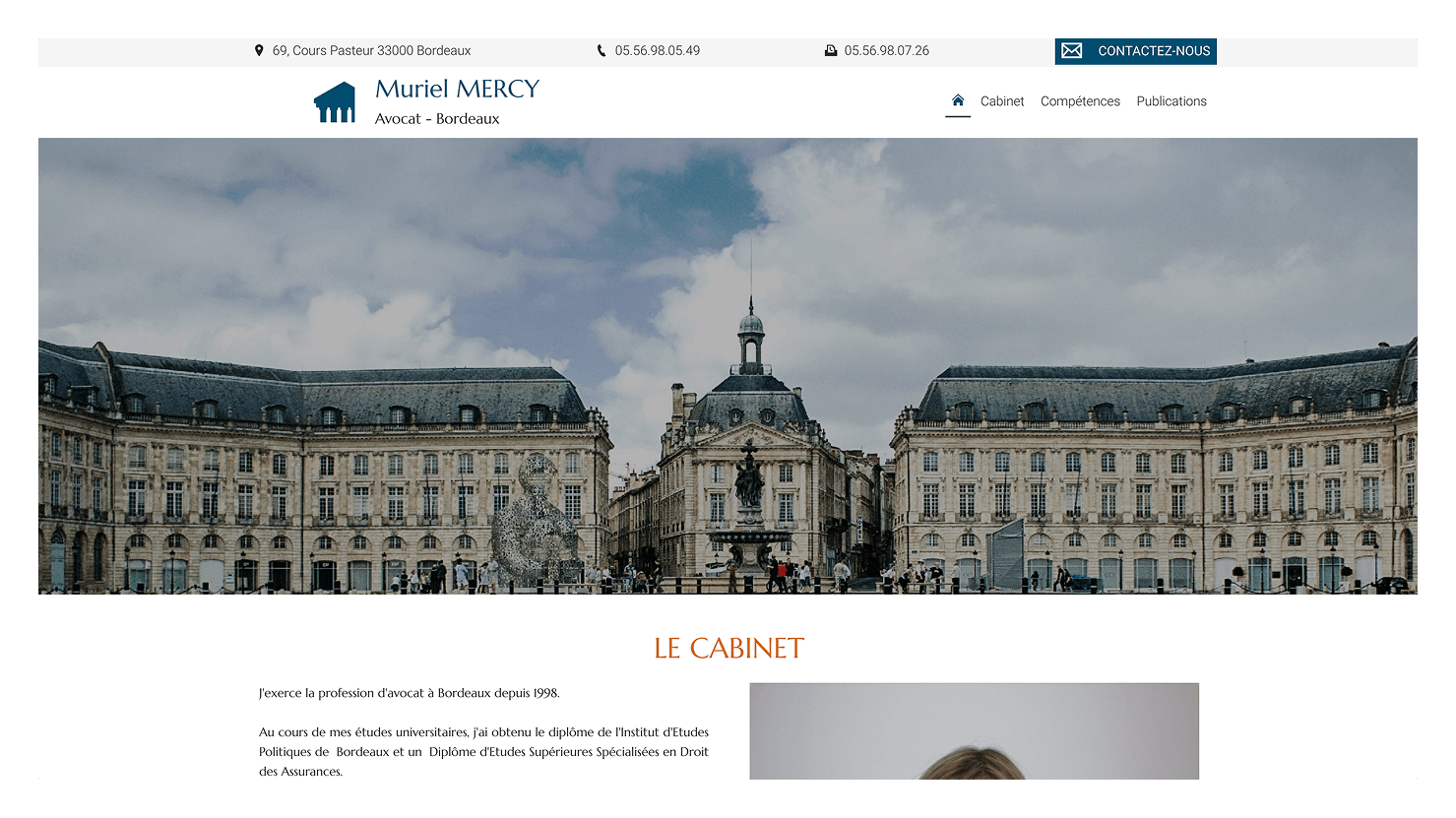 site avocat home